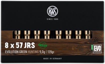 RWS 8x57 JRS 9,0 g EVO GREEN ( 20 sztuk)