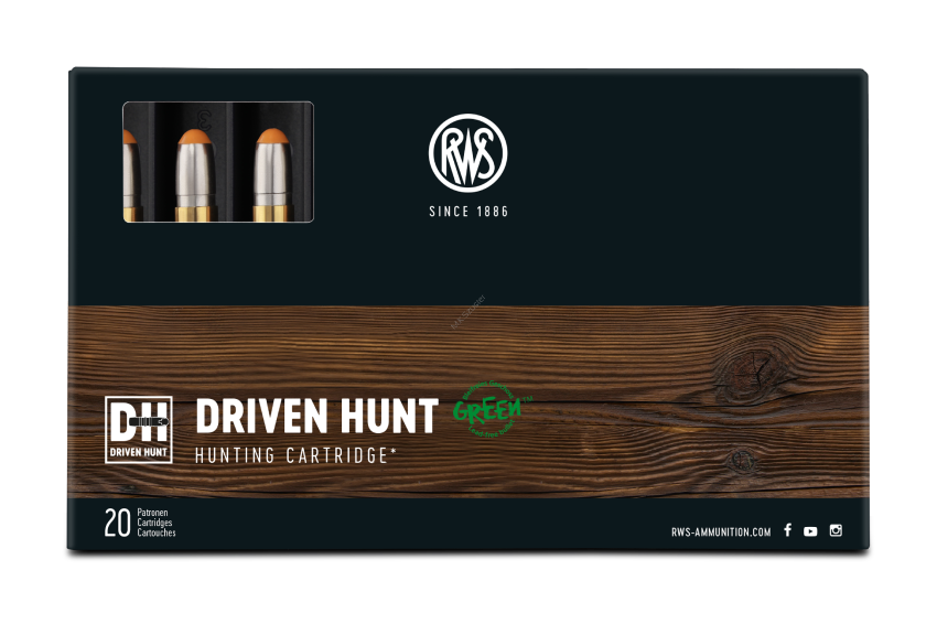 RWS 8x57 JS DRIVEN HUNT 10,4g ( 20 sztuk )