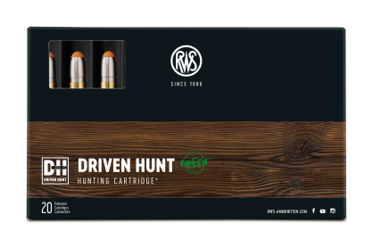 RWS 8x57 JS DRIVEN HUNT 10,4g ( 20 sztuk )