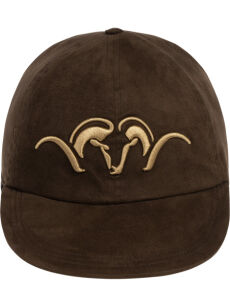 Zamszowa czapka ocieplana z nausznikami Blaser 232010-107/657
