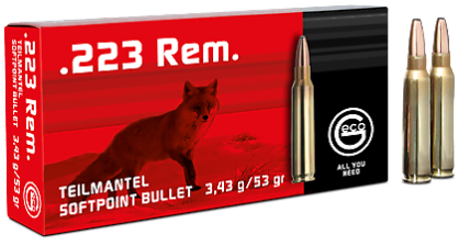 Geco .223 Rem. TM 3,43 g (20 sztuk)
