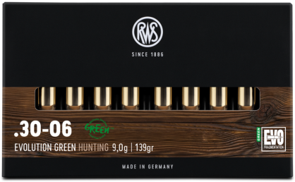 RWS .30-06 9,0 g EVO GREEN ( 20 sztuk)