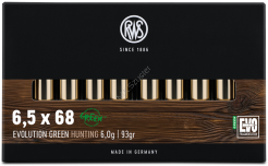 RWS 6,5x68 6,0 g EVO Green ( 20 sztuk )