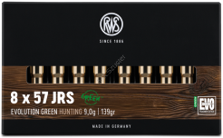 RWS 8x57 JRS 9,0 g EVO GREEN ( 20 sztuk)