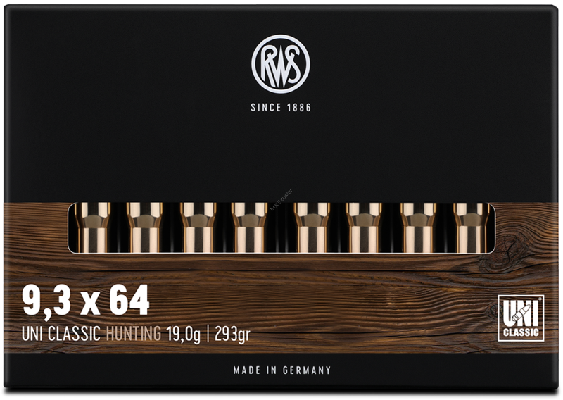 RWS 9,3x64 19 g UNI ( 20 sztuk )
