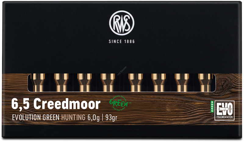 6,5 Creedmoor EVO Green 6,0g (20szt)