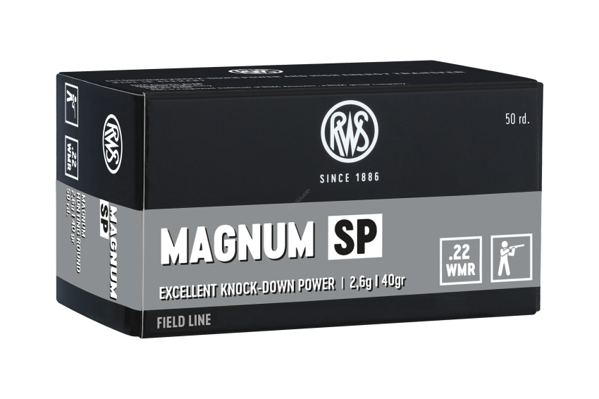 RWS .22 lr Magnum SP 2,6 g ( 50 sztuk )