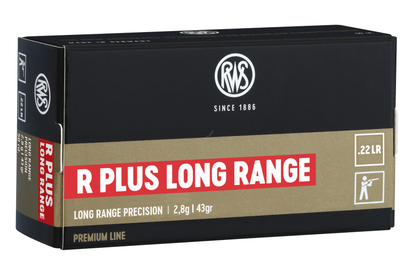 RWS 22 lr R PLUS LONG RANGE 2,8 g ( 50 sztuk )