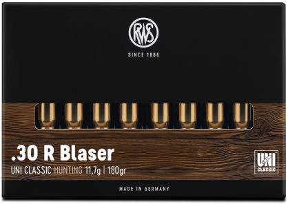 RWS .30 R Blaser 11,7 g UNI ( 20 sztuk )
