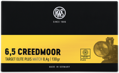 RWS 6,5 Creedmoor Target Elite Plus 8,4g ( 20 sztuk )