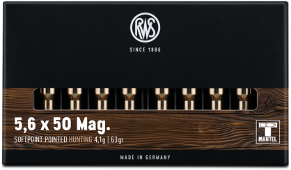 RWS 5,6x50 Mag, 4,1 g TMS ( 20 sztuk )