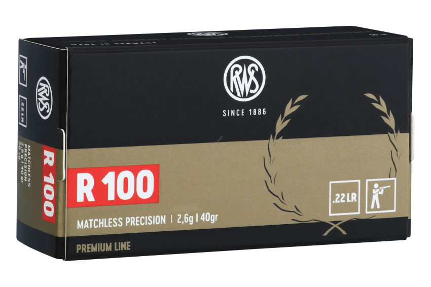 RWS 22 lr R100 2,6 g ( 50 sztuk )