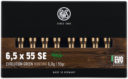 RWS 6,5x55 6,0 g EVO Green ( 20 sztuk )