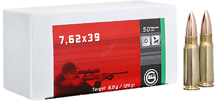 GECO 7,62x39 FMJ 8,0 g ( 50 sztuk)
