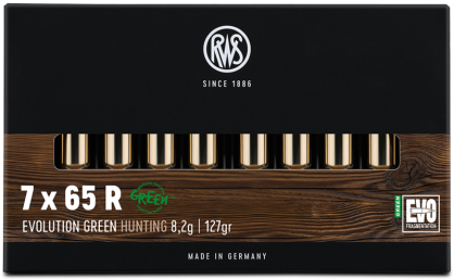 RWS 7x65 R.8,2 g EVO GREEN ( 20 sztuk)