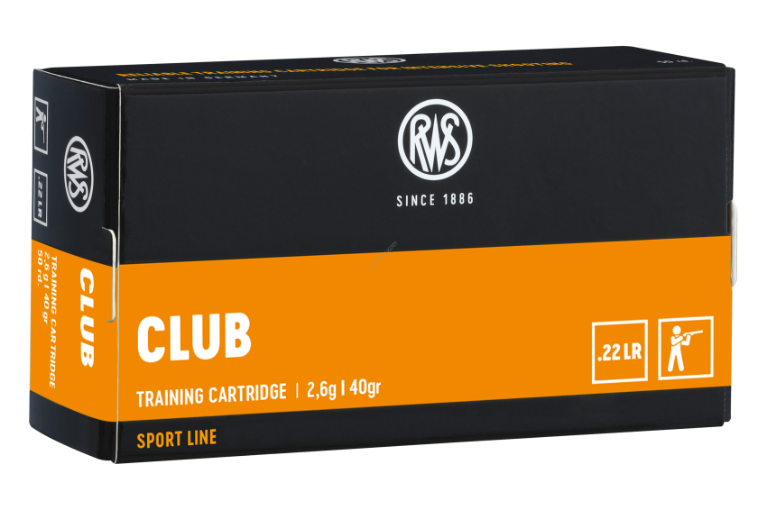 RWS 22 lr CLUB 2,6 g ( 50 sztuk )