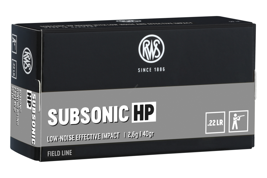 RWS .22 lr Subsonic HP 2,6 g ( 50 sztuk )